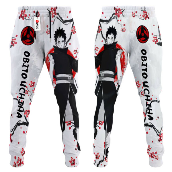 Obito Uchiha Joggers NRT Anime Sweatpants Custom Merch Japan Style 3