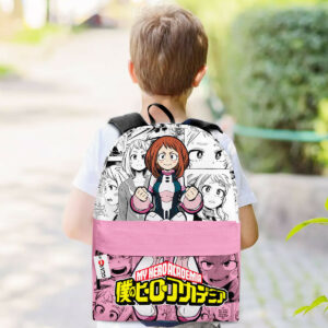 Ochako Uraraka Backpack Custom My Hero Academia Anime Bag Manga Style 5