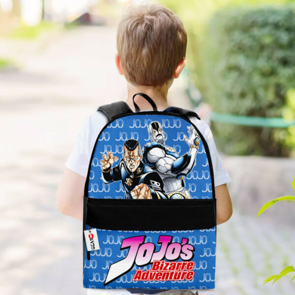 Okuyasu Nijimura Backpack Custom JJBA Anime Bag for Otaku 3