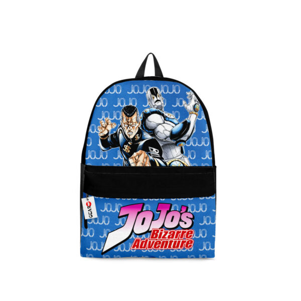 Okuyasu Nijimura Backpack Custom JJBA Anime Bag for Otaku 1