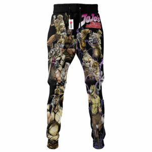 Old Joseph Joestar Sweatpants Custom Anime JJBAs Joggers Merch 6