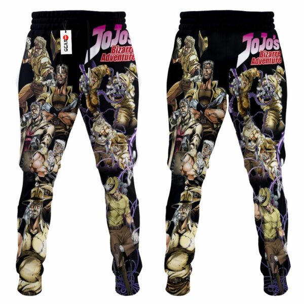 Old Joseph Joestar Sweatpants Custom Anime JJBAs Joggers Merch 4