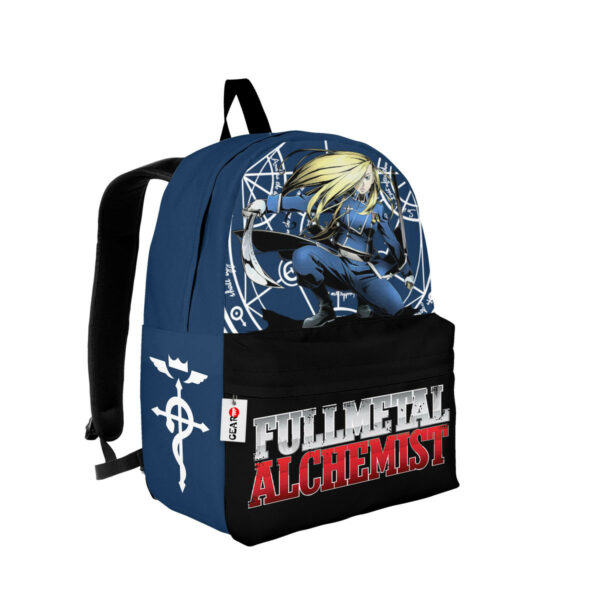 Olivier Mira Armstrong Backpack Custom Anime Fullmetal Alchemist Bag 2