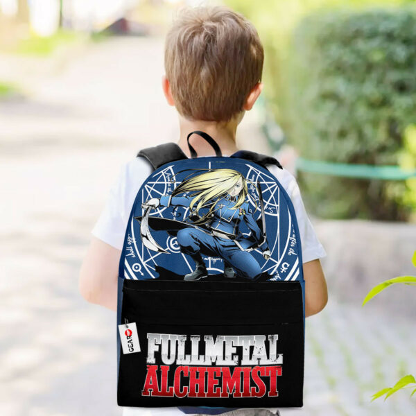 Olivier Mira Armstrong Backpack Custom Anime Fullmetal Alchemist Bag 3