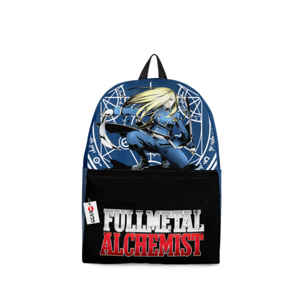 Olivier Mira Armstrong Backpack Custom Anime Fullmetal Alchemist Bag 1