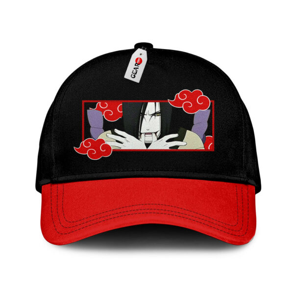 Orochimaru Baseball Cap Akatsuki Custom Anime Cap For Otaku 1