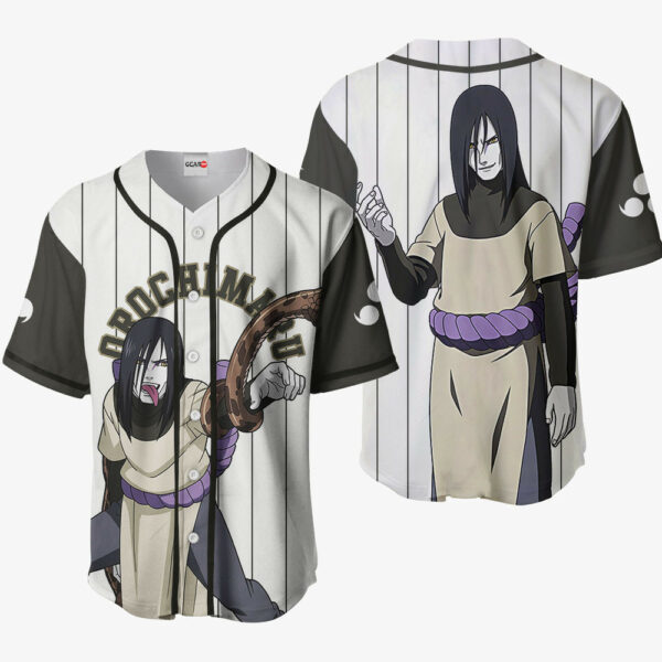 Orochimaru Jersey Shirt Custom Anime Merch Clothes 1