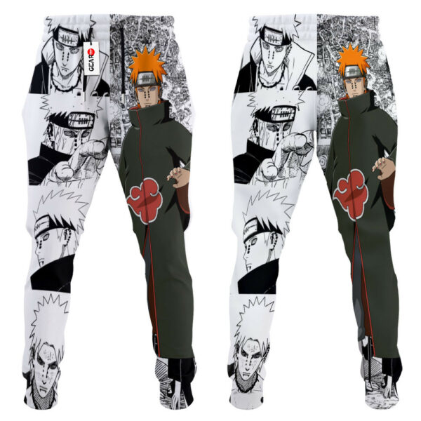 Pain Nagato Custom NRT Anime Jogger Pants Merch Manga Style 3