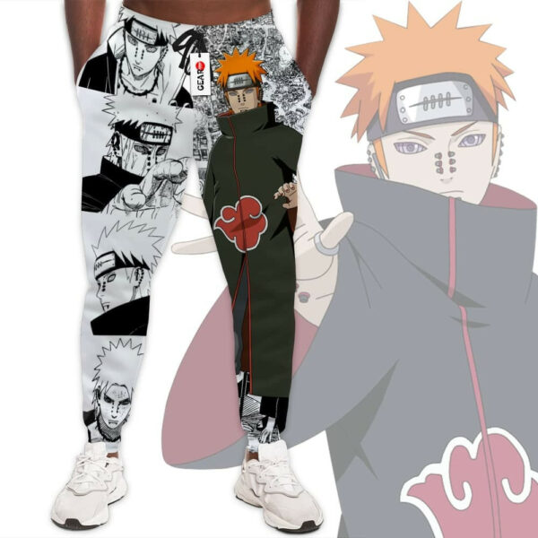 Pain Nagato Custom NRT Anime Jogger Pants Merch Manga Style 1