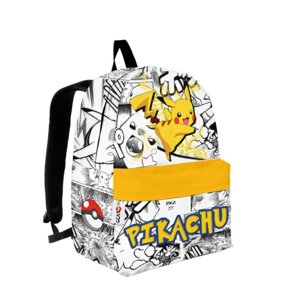 Pikachu Backpack Pokemon Custom Anime Bag Mix Manga 2