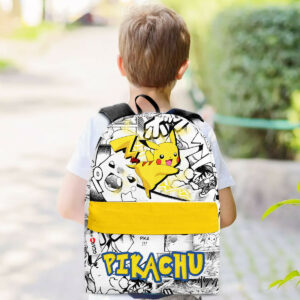 Pikachu Backpack Pokemon Custom Anime Bag Mix Manga 5