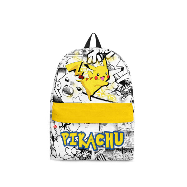 Pikachu Backpack Pokemon Custom Anime Bag Mix Manga 1