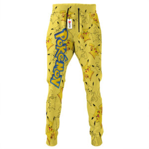 Pikachu Joggers Custom Anime Pokemon Sweatpants for Otaku 6