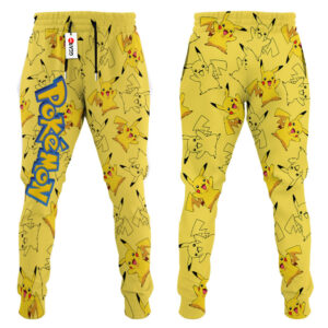 Pikachu Joggers Custom Anime Pokemon Sweatpants for Otaku 7