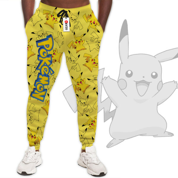 Pikachu Joggers Custom Anime Pokemon Sweatpants for Otaku 1