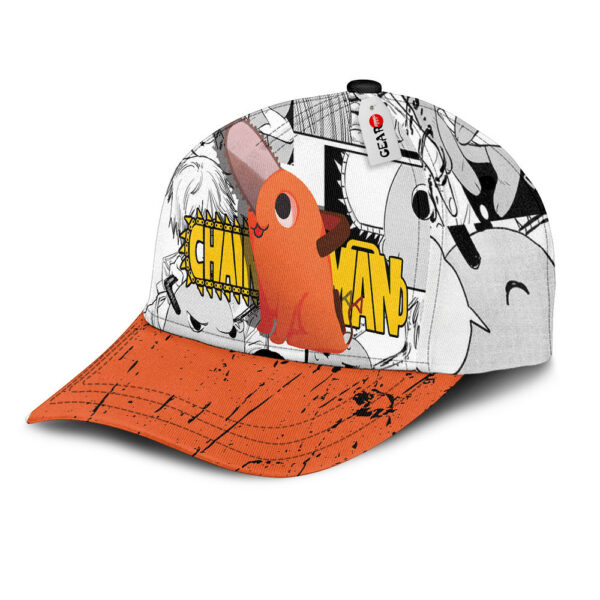 Pochita Baseball Cap Chainsaw Man Custom Anime Hat for Otaku 2