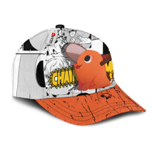 Pochita Baseball Cap Chainsaw Man Custom Anime Hat for Otaku 6