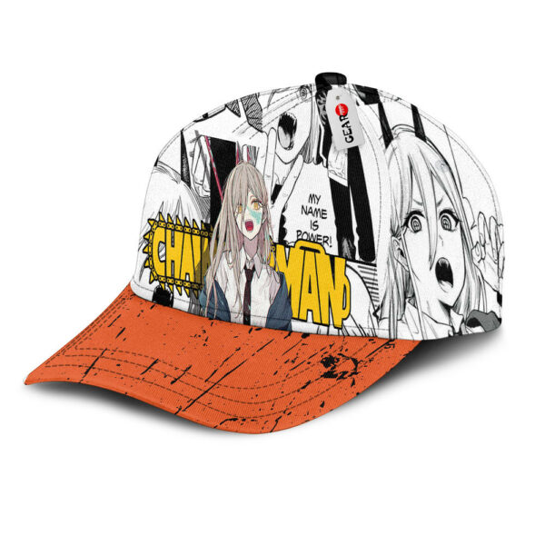 Power Baseball Cap Chainsaw Man Custom Anime Hat for Otaku 2