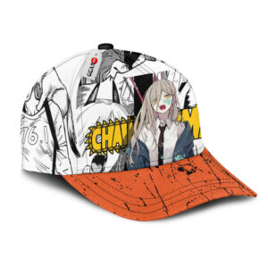 Power Baseball Cap Chainsaw Man Custom Anime Hat for Otaku 6