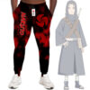 Sasuke Rinnegan Sweatpants Custom Anime NRT Jogger Pants Merch 9