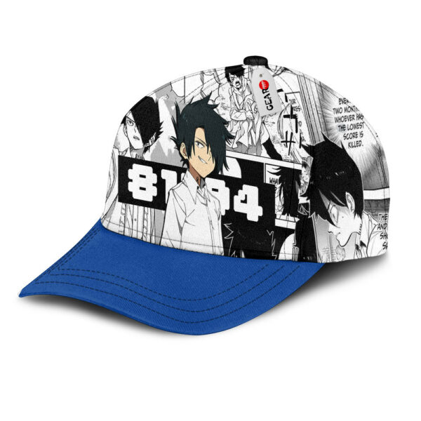 Ray Baseball Cap The Promised Neverland Custom Anime Hat Manga Style 3