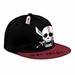 Red Hair Pirates Hat Cap One Piece Anime Snapback Hat 6