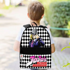 Robert E. O Speedwagon Backpack Custom JJBA Anime Bag 5