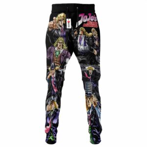 Robert E O Speedwagon Sweatpants Custom Anime JJBAs Joggers Merch 6