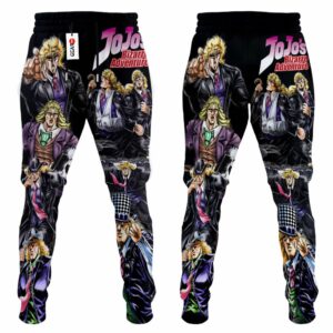 Robert E O Speedwagon Sweatpants Custom Anime JJBAs Joggers Merch 7