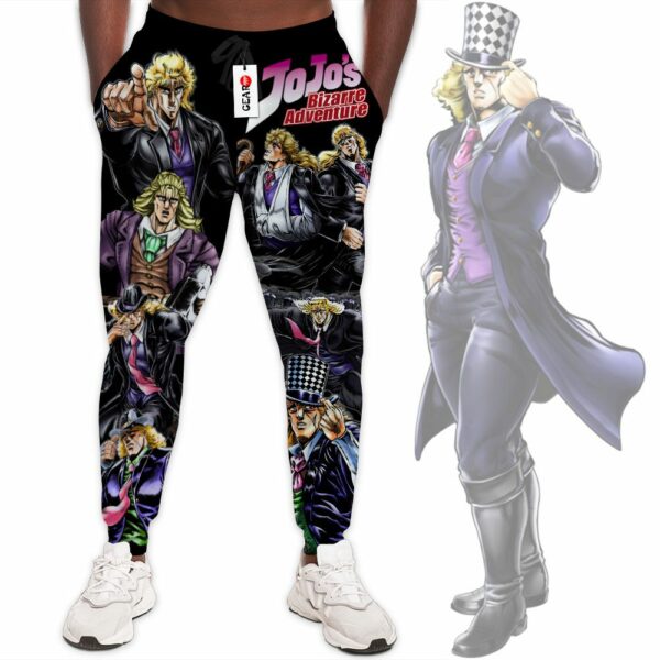 Robert E O Speedwagon Sweatpants Custom Anime JJBAs Joggers Merch 1