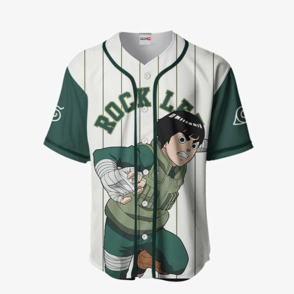 Rock Lee Jersey Shirt Custom Anime Merch Clothes 2