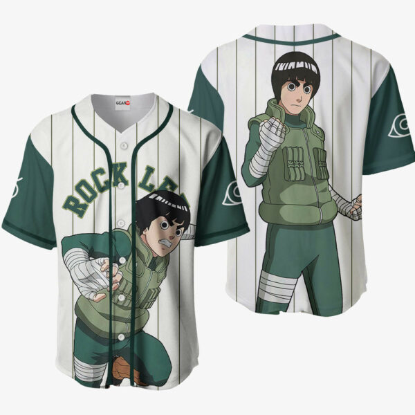 Rock Lee Jersey Shirt Custom Anime Merch Clothes 1