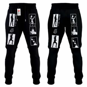 Rock Lee Jogger Pants Custom Anime NRT Sweatpants Merch 7