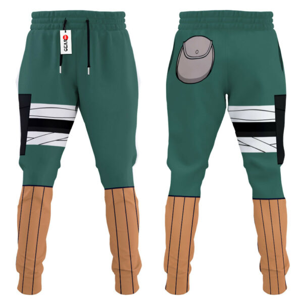 Rock Lee Joggers Anime Sweatpants Custom Merch For Otaku 3