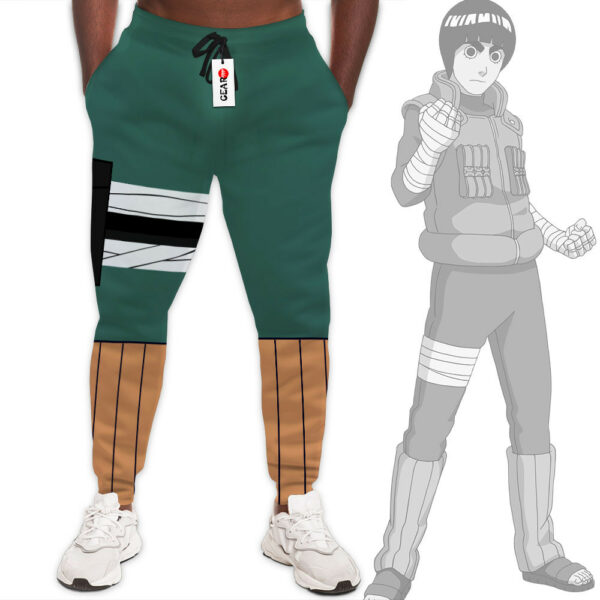 Rock Lee Joggers Anime Sweatpants Custom Merch For Otaku 1