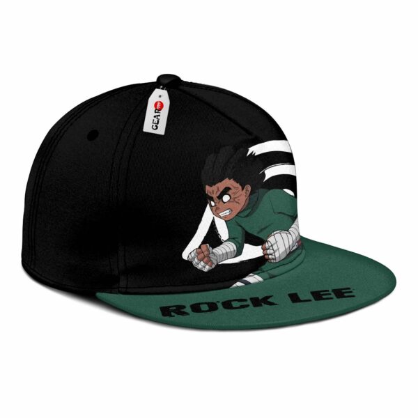 Rock Lee Snapback Hat Custom NRT Anime Hat 2