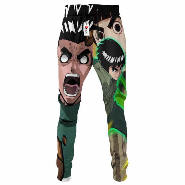 Rock Lee Sweatpants Custom Anime NRT Jogger Pants Merch 3