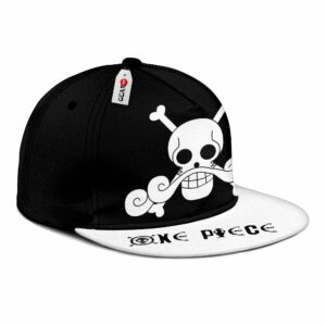 Roger Pirates Hat Cap One Piece Anime Snapback Hat 6