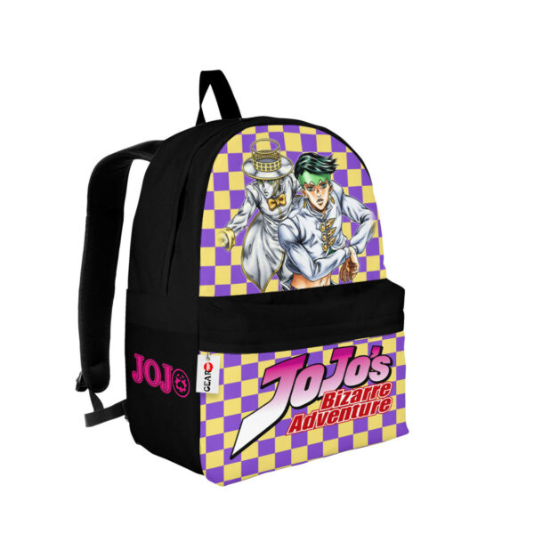 Rohan Kishibe Backpack Custom JJBA Anime Bag for Otaku 2