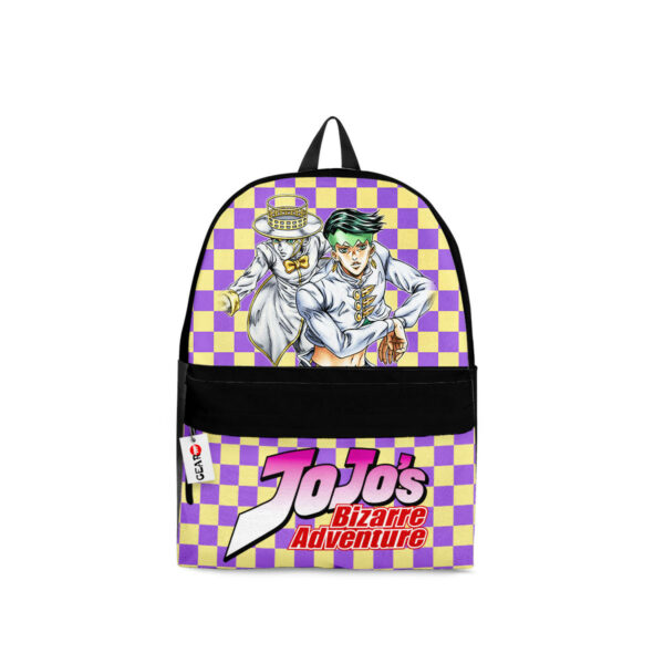 Rohan Kishibe Backpack Custom JJBA Anime Bag for Otaku 1