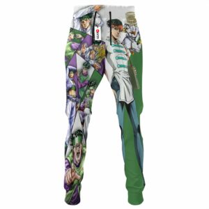 Rohan Kishibe Sweatpants Custom Anime JJBAs Joggers Merch 6