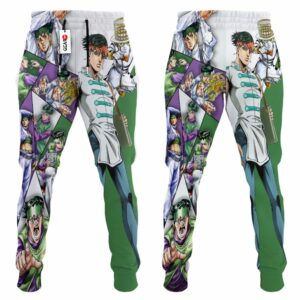 Rohan Kishibe Sweatpants Custom Anime JJBAs Joggers Merch 7