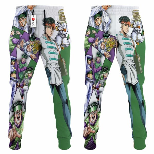 Rohan Kishibe Sweatpants Custom Anime JJBAs Joggers Merch 4