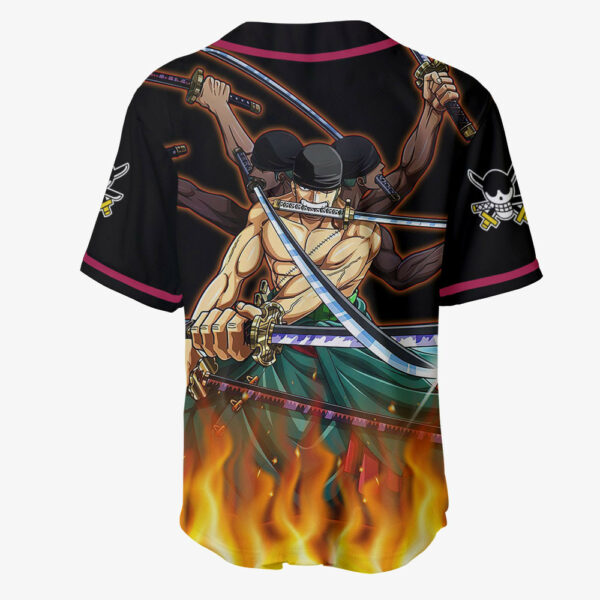 Roronoa Zoro Ashura Jersey Shirt Custom OP Anime Merch Clothes 3