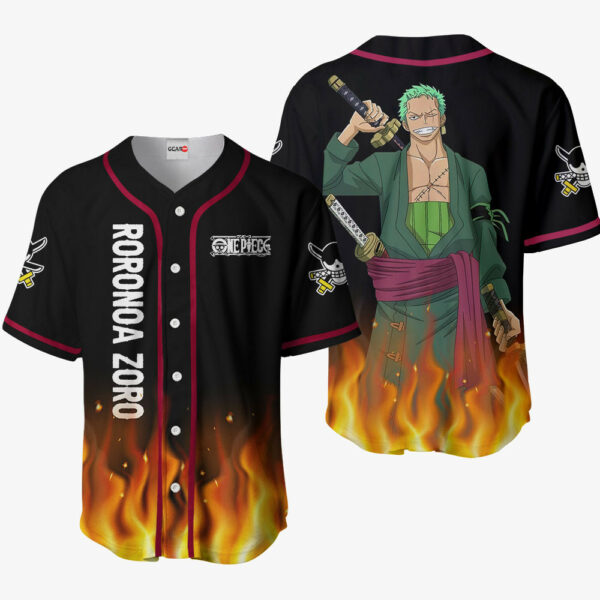 Roronoa Zoro Jersey Shirt Custom OP Anime Merch Clothes 1