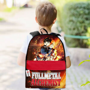 Roy Mustang Backpack Custom Fullmetal Alchemist Anime Bag for Otaku 5