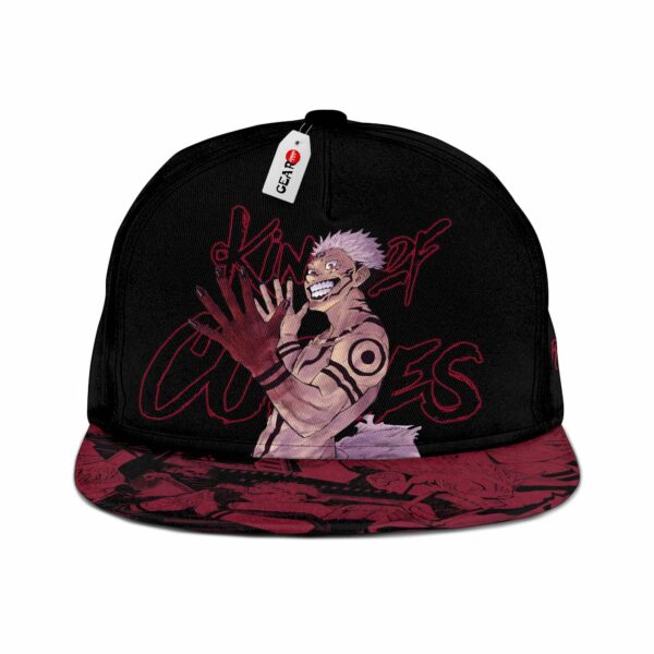 Ryoumen Sukuna Cap Hat Jujutsu Kaisen Snapback 1