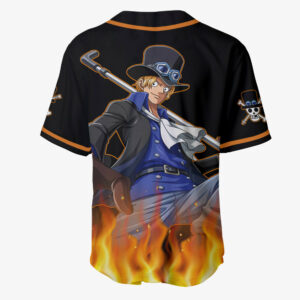 Sabo Jersey Shirt Custom OP Anime Merch Clothes for Otaku 5