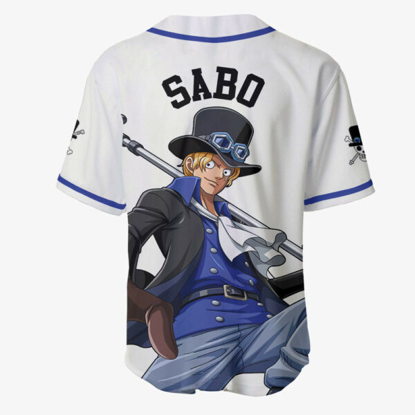 Sabo Jersey Shirt One Piece Custom Anime Merch Clothes for Otaku 3