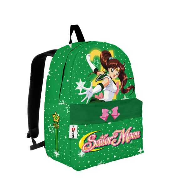 Sailor Jupiter Backpack Custom Makoto Kino Sailor Anime Bag 2
